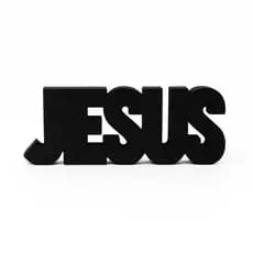 Jesus Placa estilo Letreiro para Decoração