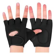 Luva de Academia Treino Crossfit Musculação Confortável Neoprene fecho Velcro Antiderrapante Ciclismo - PAR