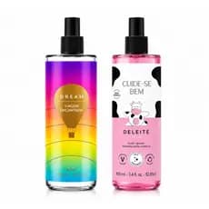 Dupla Body Splash Feminino Dream + Deleite 100ml