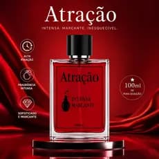 Perfume Masculino 100ml - Atracionee Men com Feromônios Ativados Perfume Sedutor