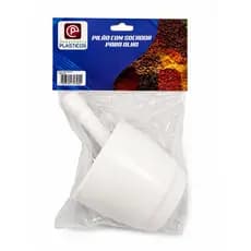 Pilão com Socador para Alho em Plástico Resistente Moedor Manual de Temperos