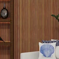 Papel De Parede Adesivo Madeira Ripado Premium Decoração Quarto - Envio Rápido