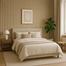 Kit 20 Até 100 Placas Ripado MDF Premium Alta Qualidade 45x10 Painel Decorativo Quarto, Sala Móveis