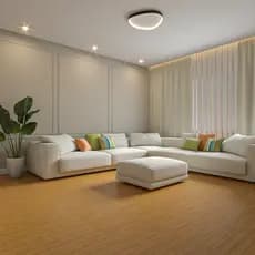 Kit 10 Até 250 Placas Piso Madeira MDF 45x10cm Premium Alta Qualidade Decoração Elegante Sala Quarto