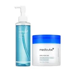 Medcure Zero Pore Pad 2.0 Óleo de limpeza profunda para remover cravos 205ml 11IG NSBZ
