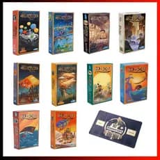 12*8cm DIXIT DIXIT Extension Pack Jogo de cartas 84 peças versão em inglês com Manual de jogo de festa (com almofada) DS