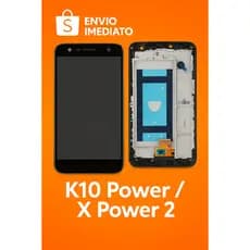 Tela Frontal Display Lcd Touch Comp LG K10 Power M320tv M320