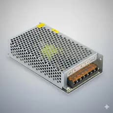 Fonte Chaveada 12v 5a 60w Bivolt Led Som Cftv Câmeras