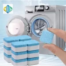 Kit Limpador Pastilha de máquina de lavar roupa, comprimido efervescente sólido para remover manchas COD