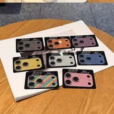 Película Protetora Integrada De Lente De Metal Para Proteção De Câmera Traseira iPhone 17promax