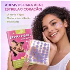 Kit 360 Adesivo Seca Espinha Antiacne Hidrocoloide Acne Patch Colorido Dia Noite