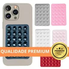 Kit10  Suporte Adesivo de Celular Ventosa de Sucção Premium