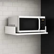 Suporte de Microondas Forno Nicho MDF  Branco Preto Amadeirado Cru Diversas medidas