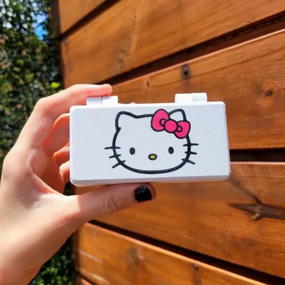 Caixinha Útil Hello Kitty Decorativa Porta-Treco Porta-Joias Porta-Remédios Multiuso
