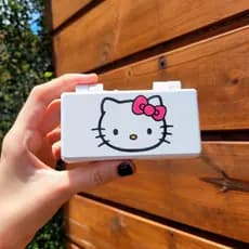 Caixinha Útil Hello Kitty Decorativa Porta-Treco Porta-Joias Porta-Remédios Multiuso
