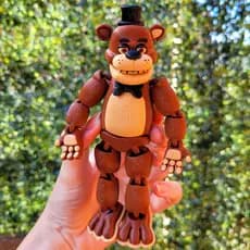 Freddy Fazbear Toy Bonnie Chica Five Nights at Freddy's Bonecos Articulados Presente Divertido FNAF