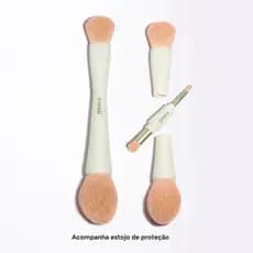 Pincel de Maquiagem 4 em 1 Multiuso - Guava