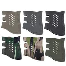 Luvas Táticas Outdoor Camuflagem Borracha Antiderrapante Outdoor Esportiva Proteção Modular
