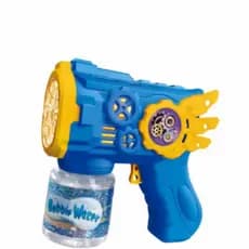 Brinquedo Pistola Bolha de Sabão automática lança bolha com Led
