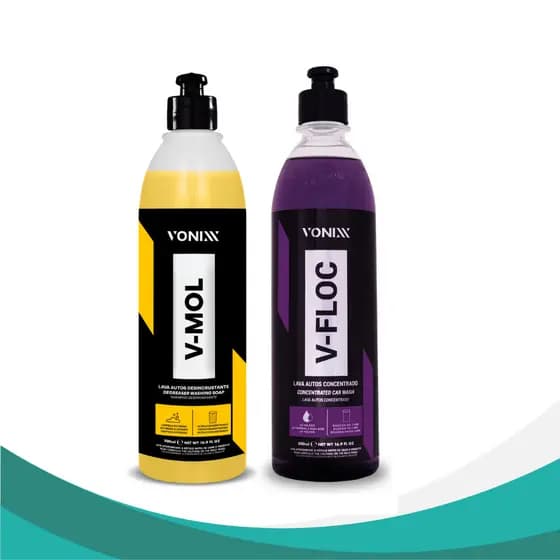 Shampoo Automotivo V-Floc V-Mol 500 ML Vonixx Lava Autos Profissional