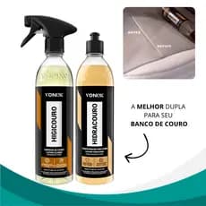 Produto para Limpar Couro Higicouro Vonixx Hidratante Banco Couro Sofá Hidracouro
