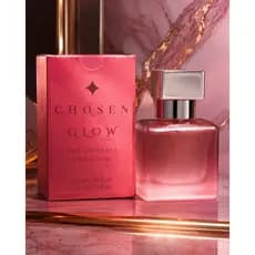 Chosen Glow 50ml Perfume Feminino Alta Fixação Floral • Gourmand • Ambarado/ Elegante Sofisticado/n&v diamond