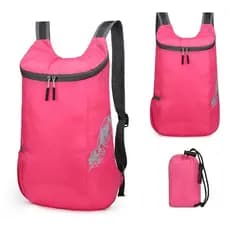 Mochila Portátil Dobrável Para Exterior , Leve E Resistente À Água Caminhadas , Viagens Uso Casual