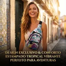 Bolsa De Peito Multicamadas Da Moda Feminina – Mochila De Viagem Leve Casual Versátil