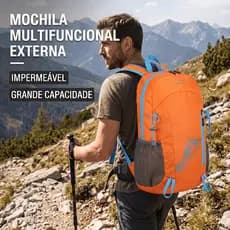 Mochila Esportiva Impermeável Unissex – Para Caminhadas Ao Ar Livre , Corrida , Viagens E Ciclismo