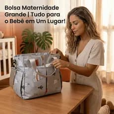 Bolsa Maternidade Multifuncional Conversível – Nova Moda, de Ombro e Portátil, com Grande Capacidade para Mãe e Bebê