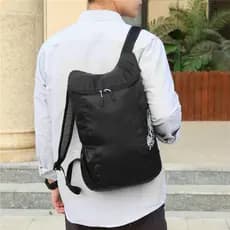 Mochila 15L Leve e Anti-Respingos para Trilhas, Academia e Dia a Dia com Organização