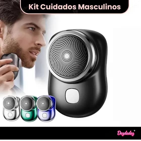 Aparador Elétrico De Pêlos Do Nariz E Barbeador Mini Portátil À Prova D'água Com Kit Completo De Carregamento Rápido Tip