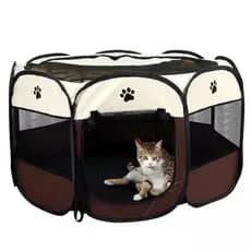 Tenda para gatos casa para animais de estimação cercadinho dobrável para cães gaiola para cães cercadinho para cachorro