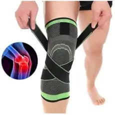 Kit 2 Joelheira Estabilizadora De Compressão 360º Ajustável Ortopédica Musculação Esportiva