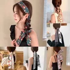 Lenço De Cetim Feminino , Faixa De Cabelo Com Fita Para Uso Diário Chapéu , Acesso À Internet