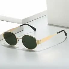 Óculos De Sol UV400 Com Armação De metal , Moda Simples , Adequado Para Viagens Ao Ar Livre , Direção , Praia , Roupa De