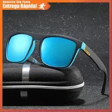 Óculos Sol Esportivo Ciclismo Outdoor Unissex UV400 Polarizado Proteção Total Resistente Premium Leve