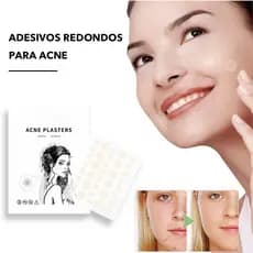 Adesivo Acne Hidrocolóide 2/3/5 Peças Invisível Anti-Inflamatório Noturno Premium Skincare Beauty