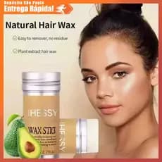 Bastão Cera Cabelo 10 Unid - Anti-Frizz, Controla, Fixação Dura, Linha Liso, Salão, Premium Beauty