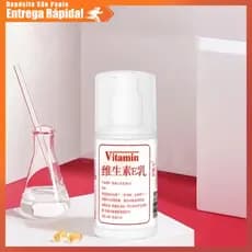Loção Hidratante Vitamina E 100ml - Suave, Refrescante, Rosto e Corpo, Multiuso, Premium Skincare Beauty