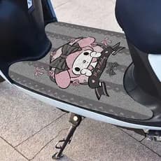 Almofada de Pé Espessa para Scooter Elétrico, Tapete Universal para Bateria de Scooter, Tapete Impermeável, Corte Livre,