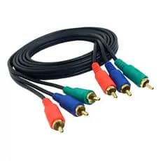 Cabo Rca 3+3 Componente Rgb  1.5 Metros - Md9 6793