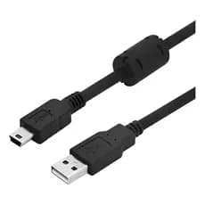 Cabo Usb / Mini Usb 5 Pinos Filtro 1,80 Metros Md9 - 7427