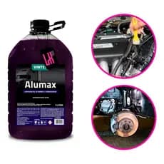 Alumax Vintex/vonixx 5 Litros Limpa Alumínio Baú Caminhão Aro Chassis
