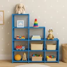 Estante Pratica Desmontável e Modular Multiuso Organizadora Vários Ambientes Diversas Cores