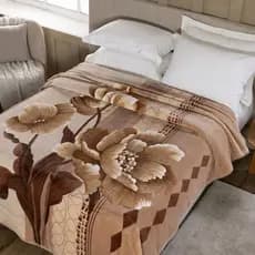 Cobertor Jolitex Casal Ternille Kyor Plus Microfibra 2,20x1,80m Antialérgico Estampas Variadas