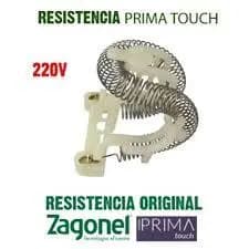 Resistência Zagonel Prima Touch 5500W 220V – Original para Torneira Elétrica (somente resistência)