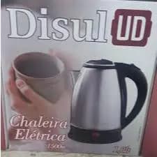 Chaleira elétrica 1,8lts INOX 1500W 220V DISUL
