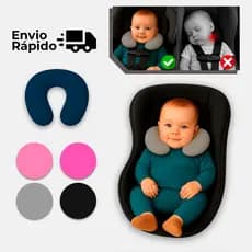 Almofada de pescoço travesseiro viagem Bebê e criança infantil