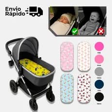 Colchonete para Carrinho de Bebê | Acolchoado Universal e Lavável Capa para Colchonete Unissex